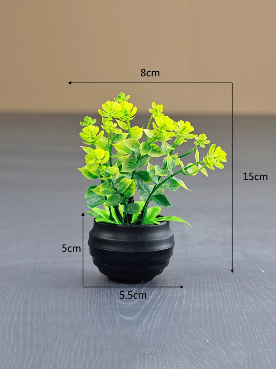 Potted Faux Flowers