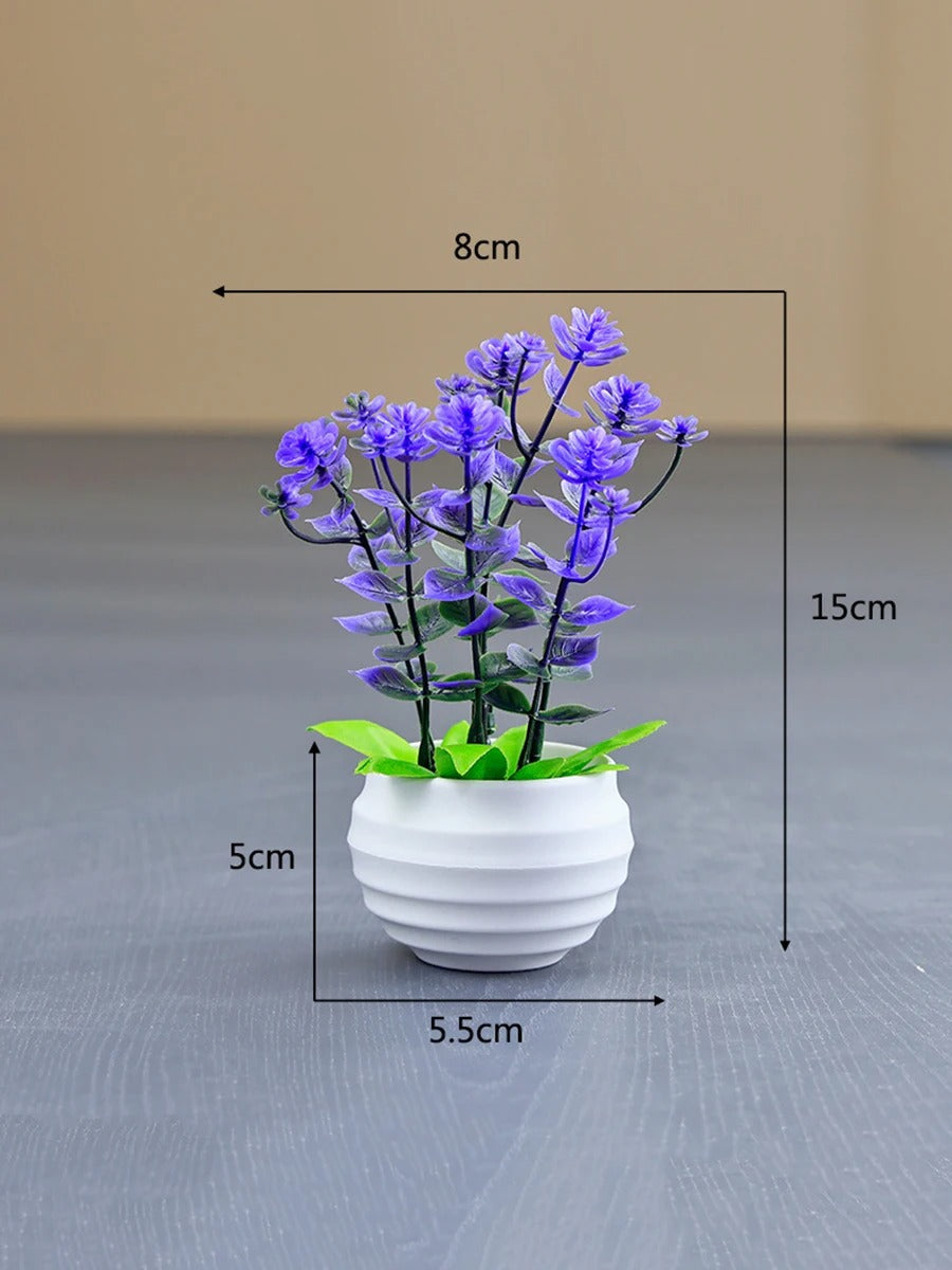 Potted Faux Flowers