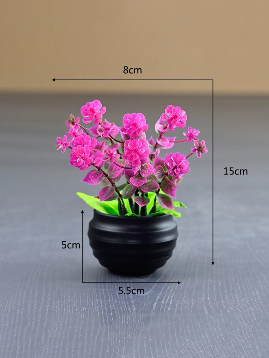Potted Faux Flowers